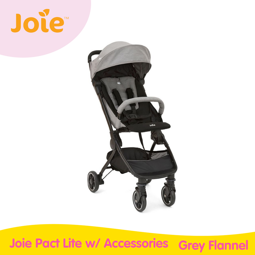 Joie Pact Lite w/ Accessories - Gray Flannel