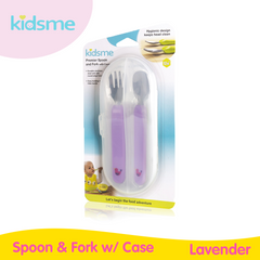 KidsMe Premier Spoon & Fork w/ Case